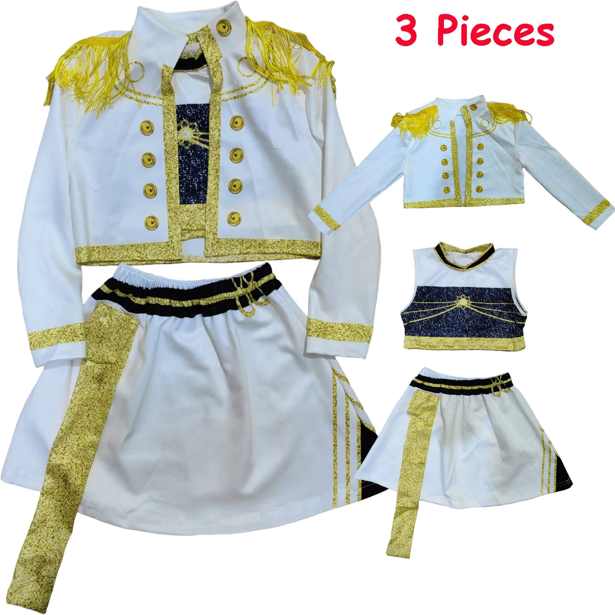 Kids K-Pop Inspired Performance Costume Sets