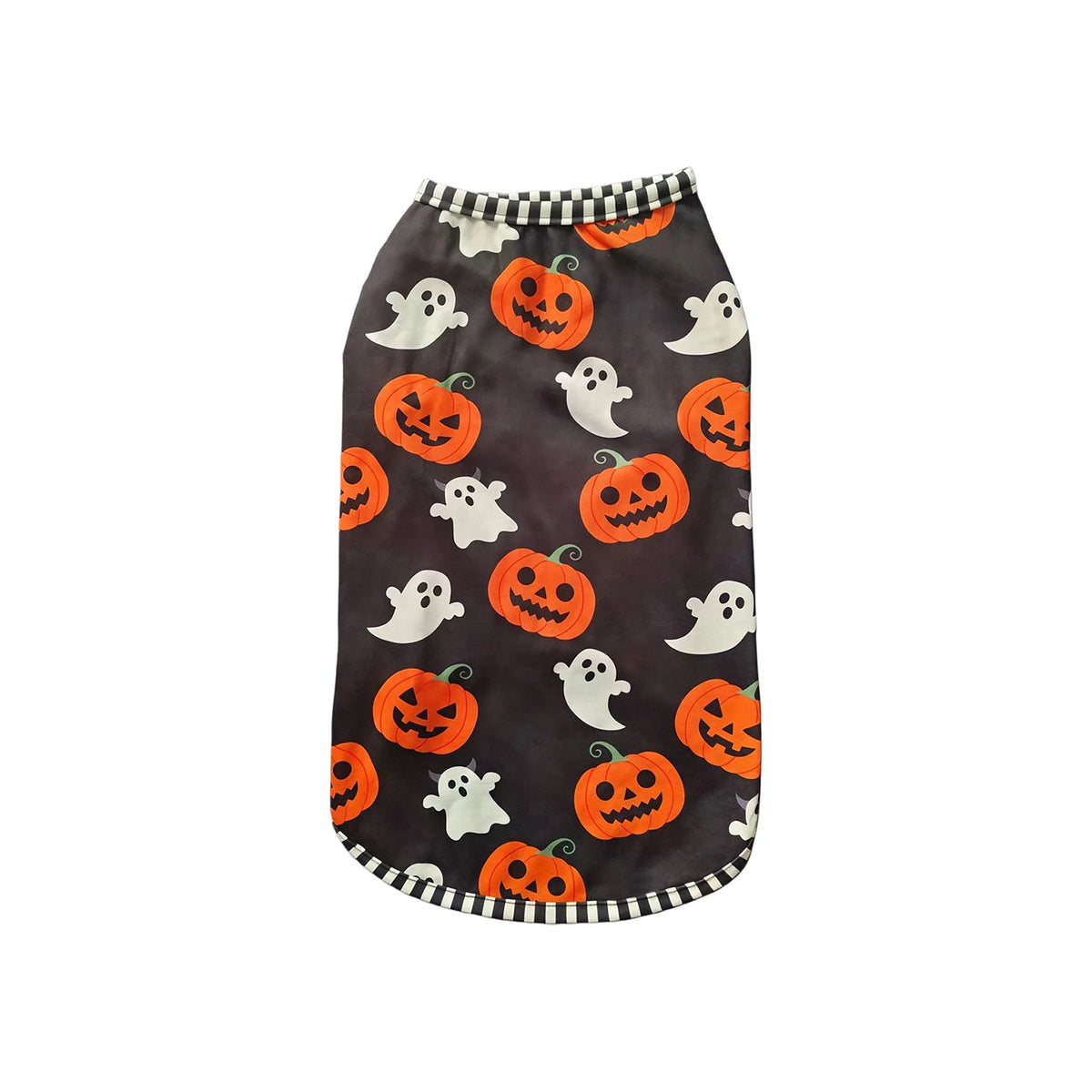 Pumpkin & Bat Print Pet Halloween Vest