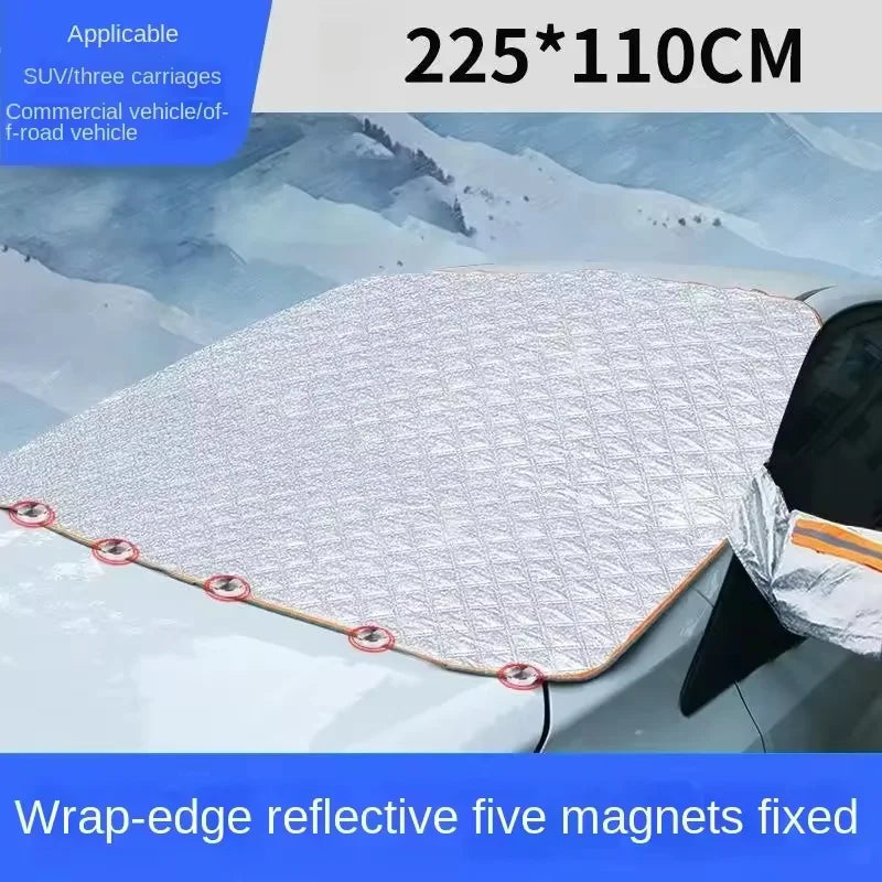 Waterproof Windshield Snow & Sun Cover – 100% Polyester