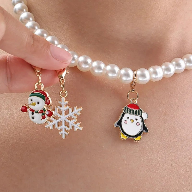Christmas Theme Charm & Keychain Mix