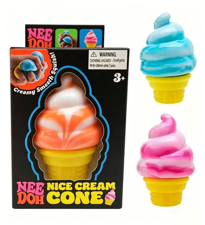 Ice Cream Sensory Squeeze Toy — Soft Fidget