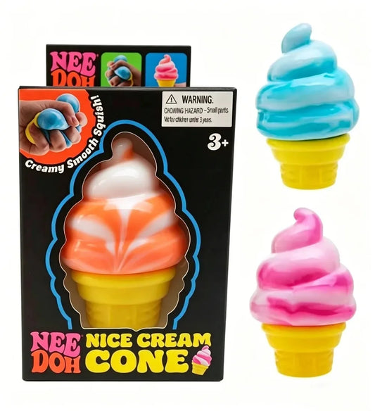 Ice Cream Sensory Squeeze Toy — Soft Fidget