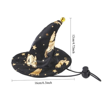 Pet Wizard Hat or Cape – Halloween Costume Pieces