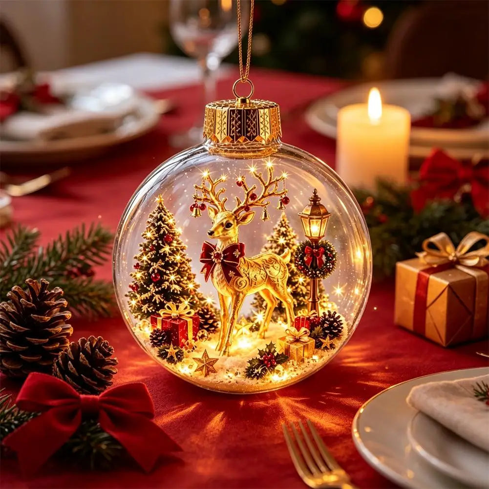 Light-Up Christmas Story Ornament – 3.15 in