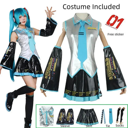 Adult Anime Cosplay Costume Set – Multiple Colors