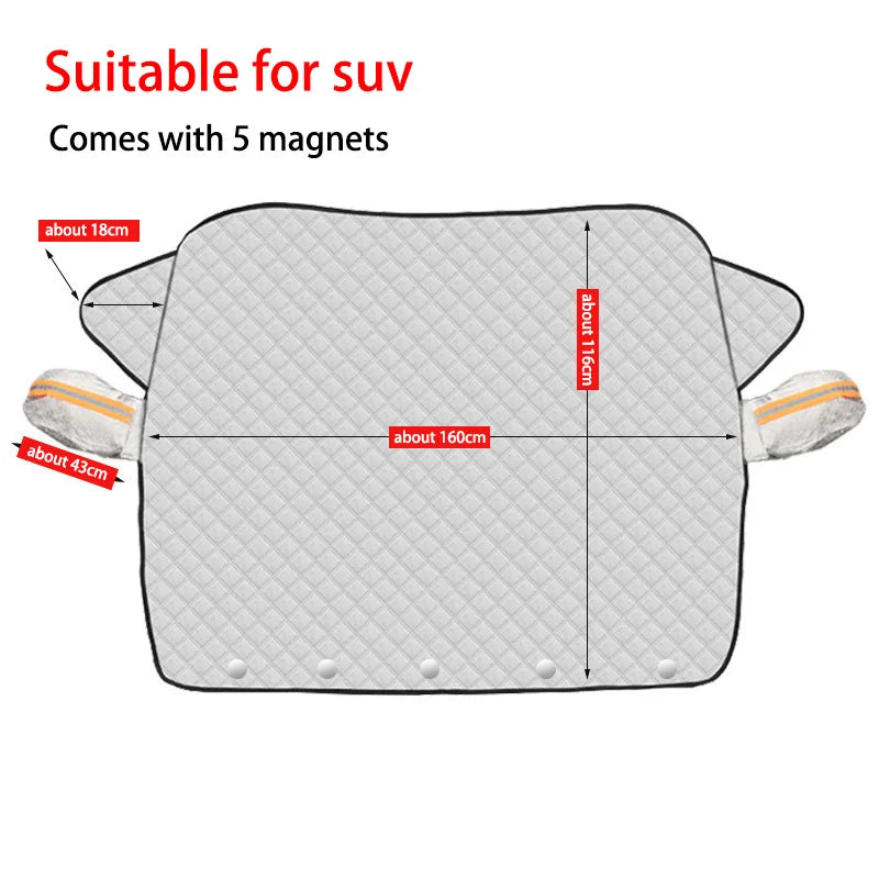Windshield Snow, Frost & UV Cover