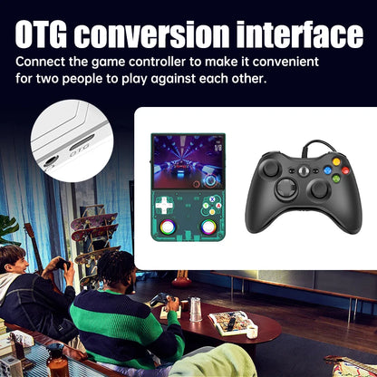 R36 Ultra X Handheld Game Console – 4.5" IPS, 64GB/128GB