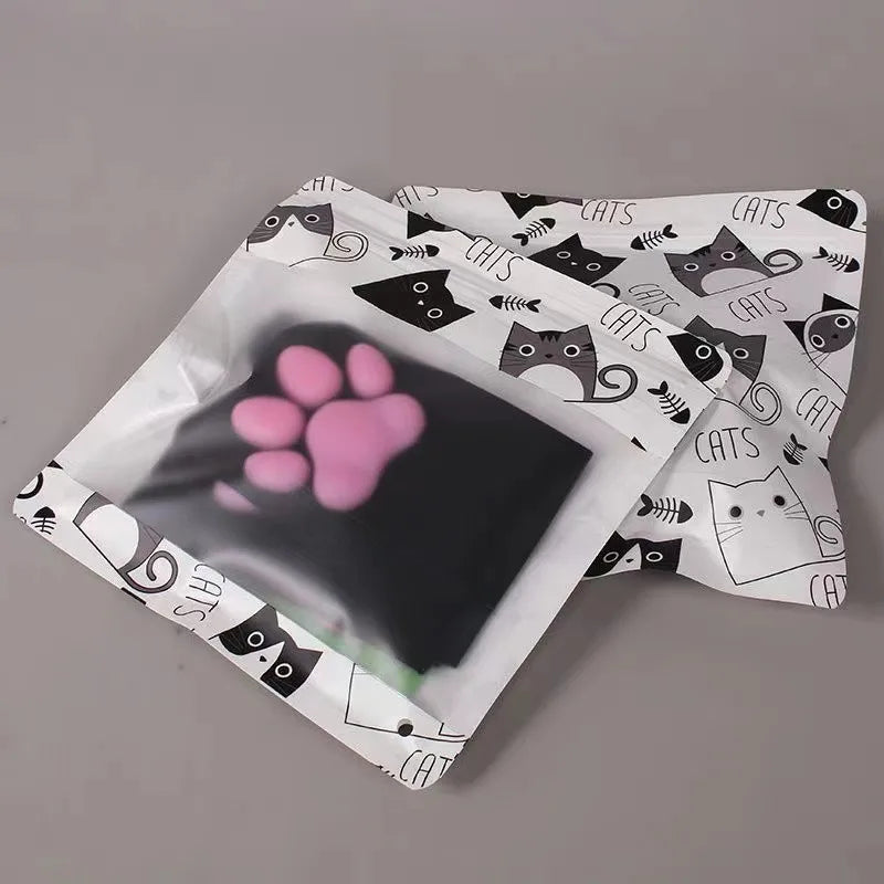 Cat Paw Thigh-High Costume Socks
