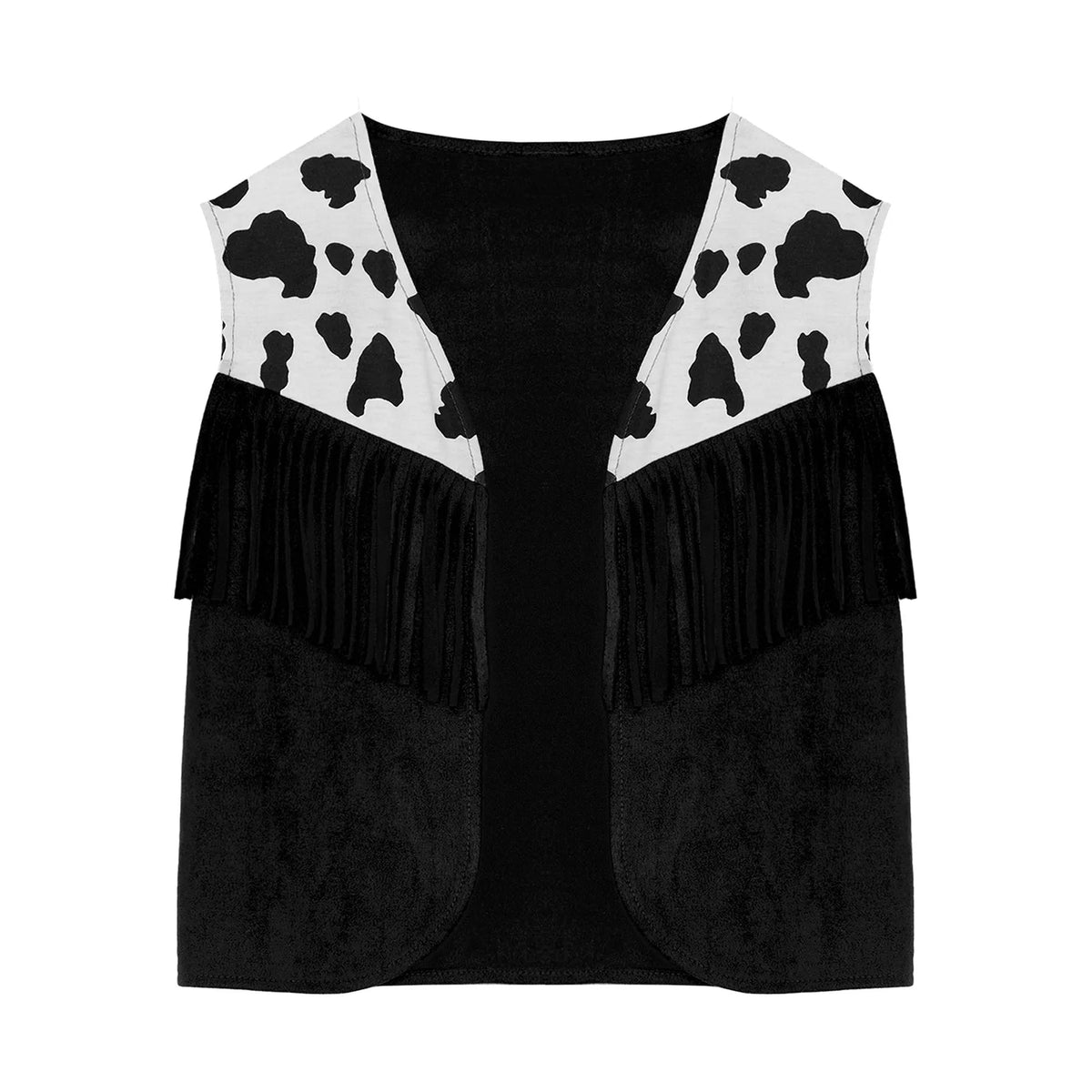 Kids Western Fringe Costume Vest