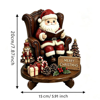 Wooden Christmas Character Tabletop Decor