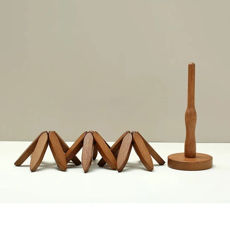 Wooden Christmas Tree Trivet