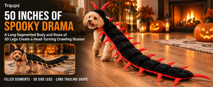 3D Centipede Pet Costume – Cats & Small Dogs
