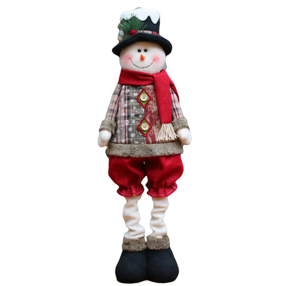 Christmas Santa, Snowman & Reindeer Shelf Sitter