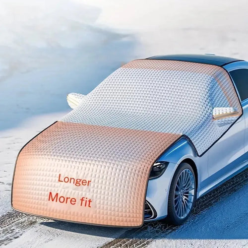 Universal Windshield Snow Cover – Windproof Waterproof Polyester