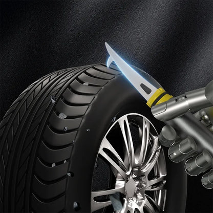 Car Windshield Ice Scraper – Aluminum Alloy + TPU Snow Tool