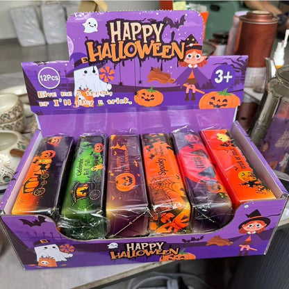 Halloween Pumpkin & Ghost Butter Squishies