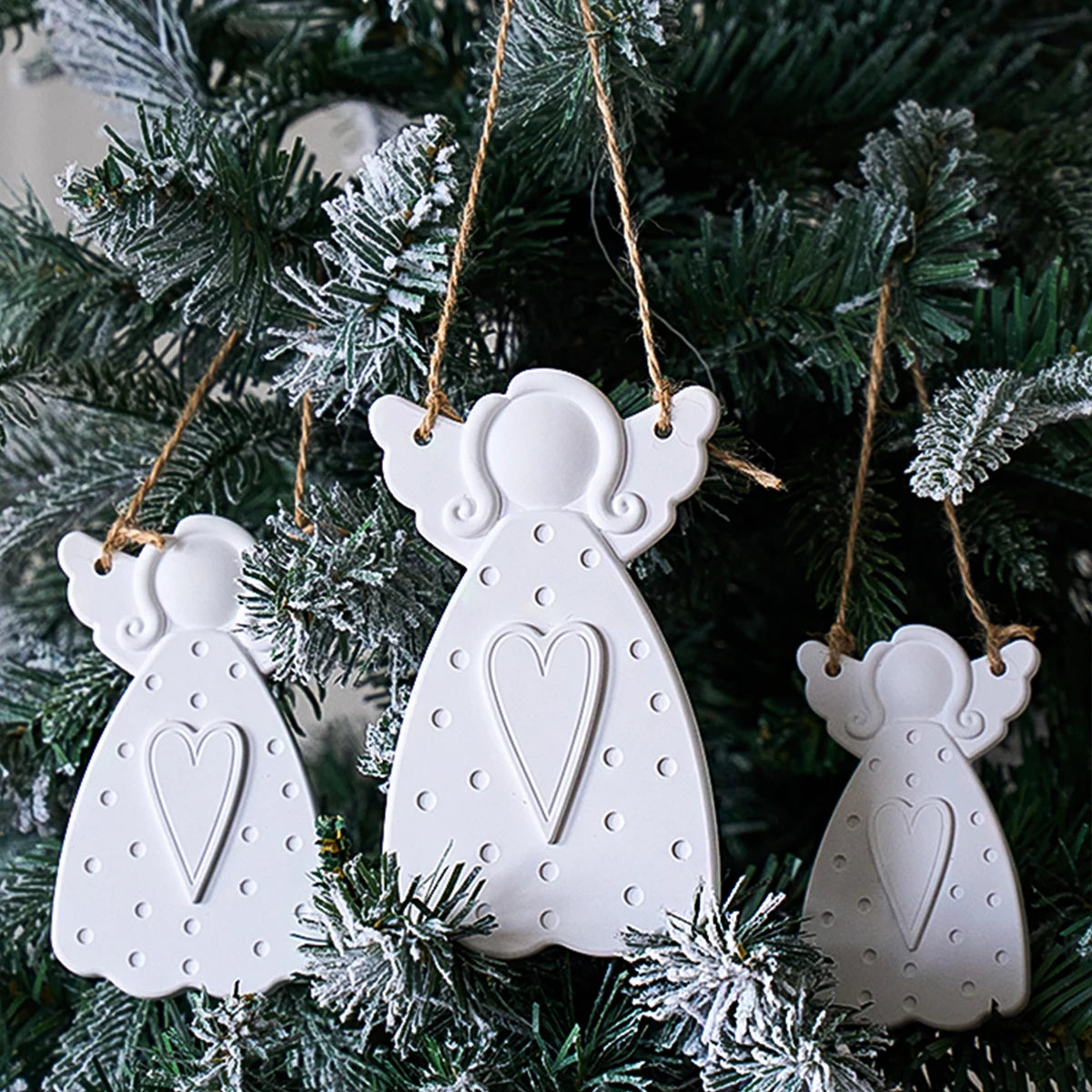 Christmas Angel Silicone Ornament Mold