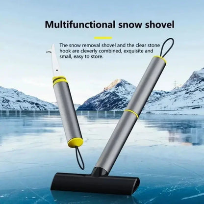 Stainless Steel Car Ice Scraper – Windshield Snow & Ice Removal