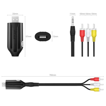 USB 2.0 Video Capture Card – VHS/DVD to PC