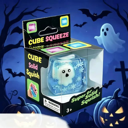 Luminous Halloween Squishy Cube