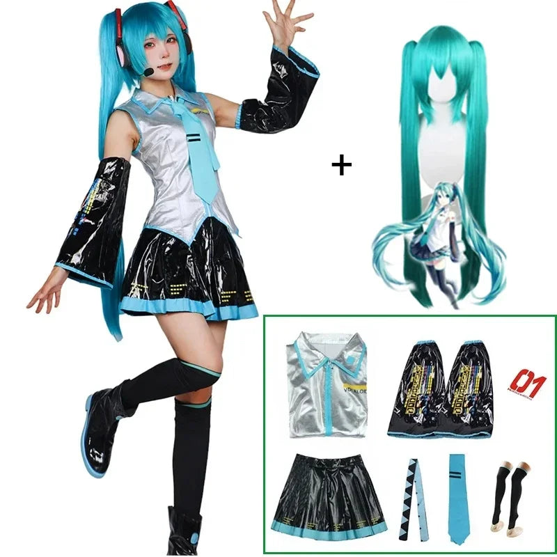 Adult Anime Cosplay Costume Set – Multiple Colors