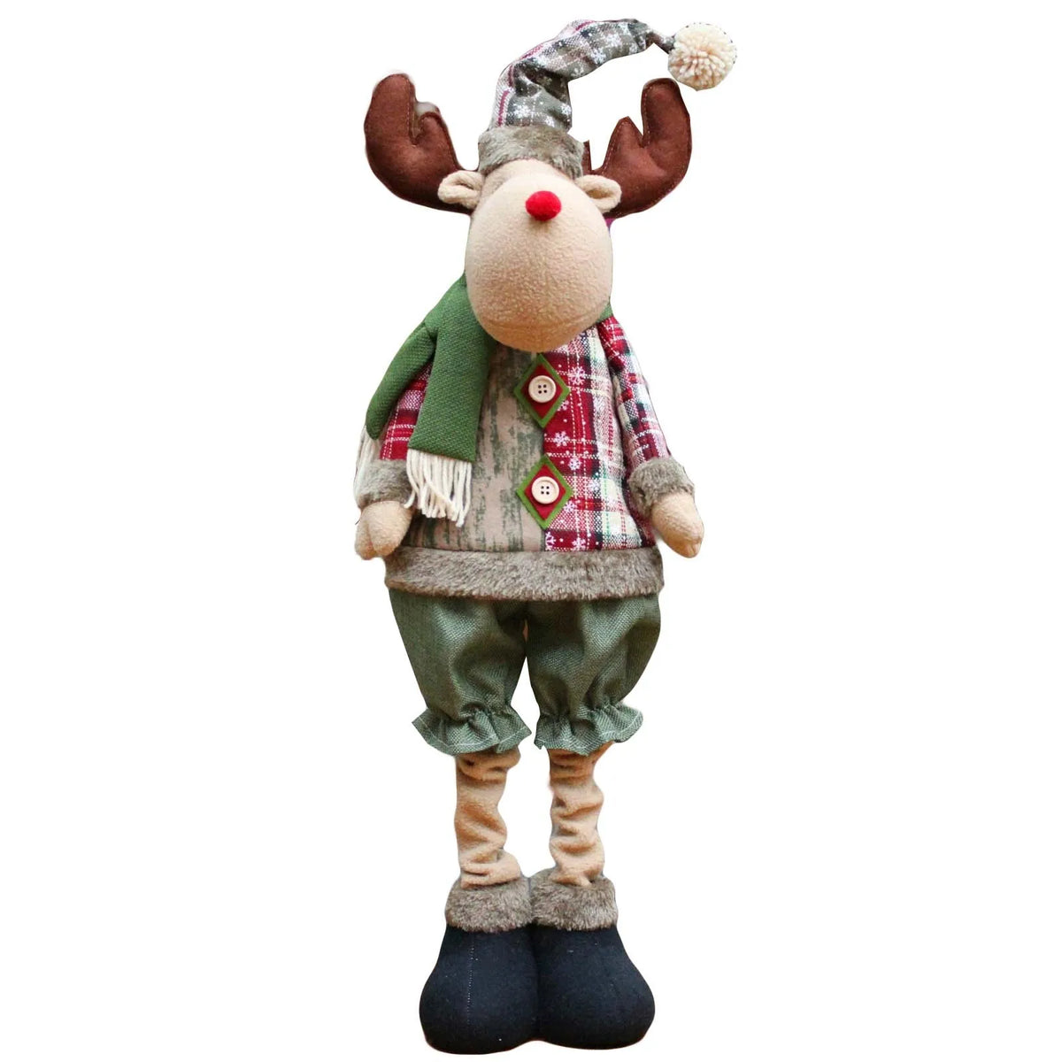 Christmas Santa, Snowman & Reindeer Shelf Sitter