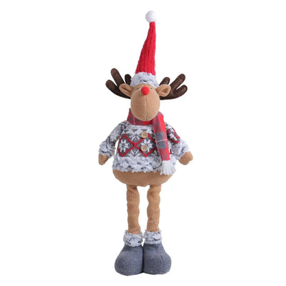 Christmas Santa, Snowman & Reindeer Shelf Sitter