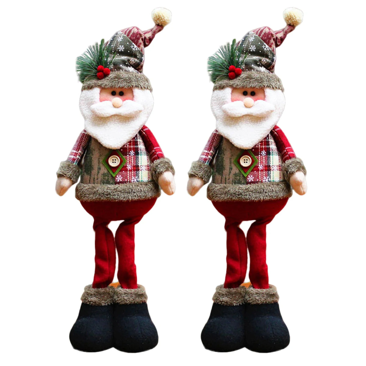Christmas Santa, Snowman & Reindeer Shelf Sitter