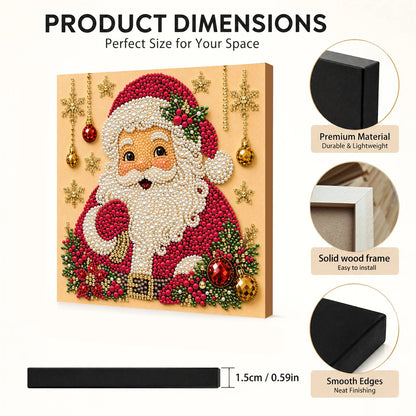 Christmas Diamond Art Kit – 20 × 20 cm
