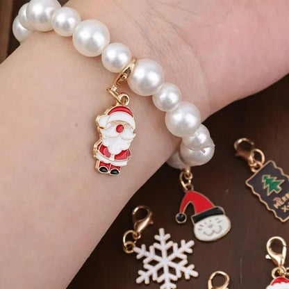 Christmas Theme Charm & Keychain Mix