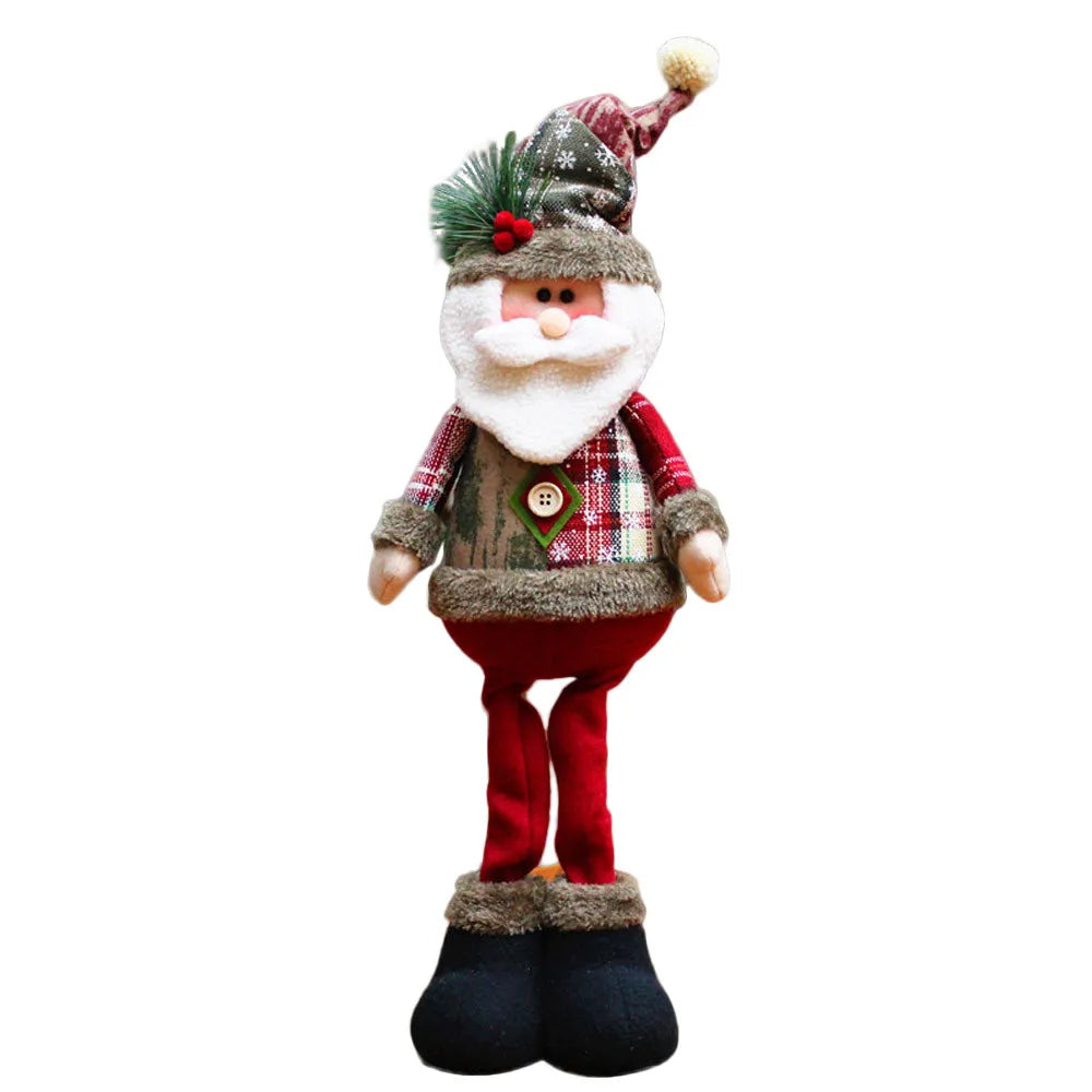 Christmas Santa, Snowman & Reindeer Shelf Sitter