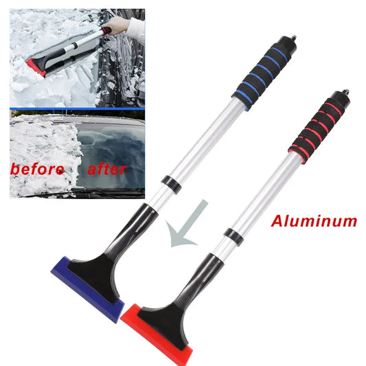 Extendable Aluminum Snow Brush & Ice Scraper