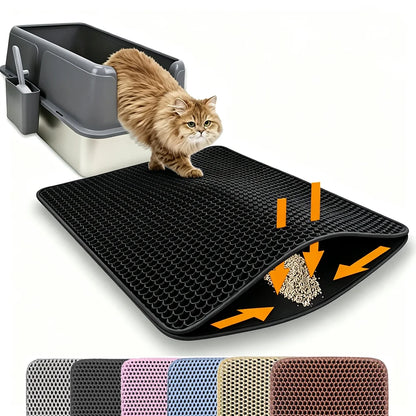 Waterproof Double-Layer Cat Litter Mat