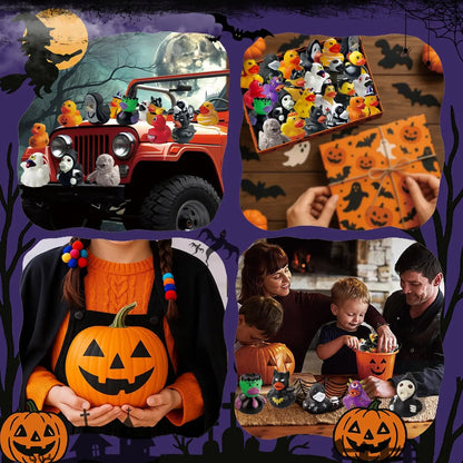 Halloween Rubber Duck Assortment – 16 to 100 Pieces
