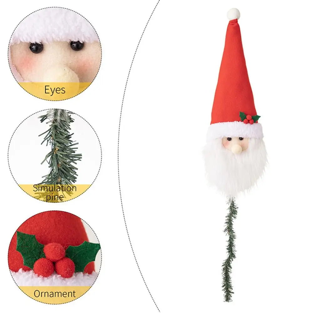 Hugging Santa Christmas Tree Ornament