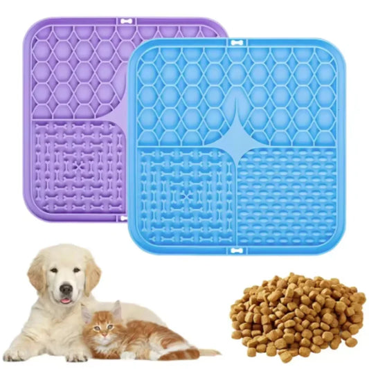 Dog Lick Mat & Slow Feeder – Bath Distraction Mat