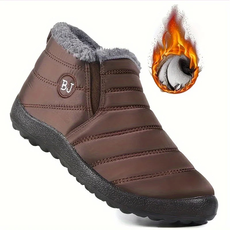 Women’s Waterproof Plush-Lined Snow Shoes