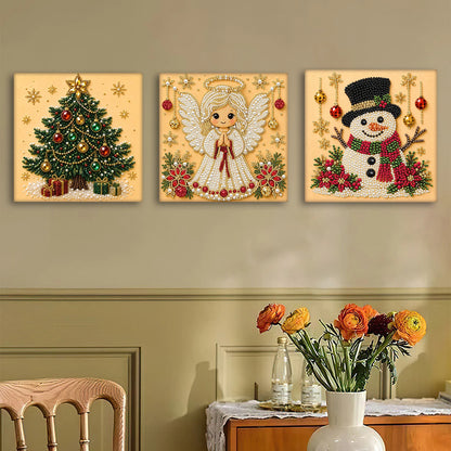 Christmas Diamond Art Kit – 20 × 20 cm