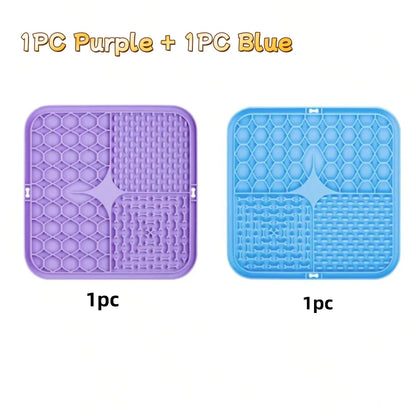 Dog Lick Mat & Slow Feeder – Bath Distraction Mat