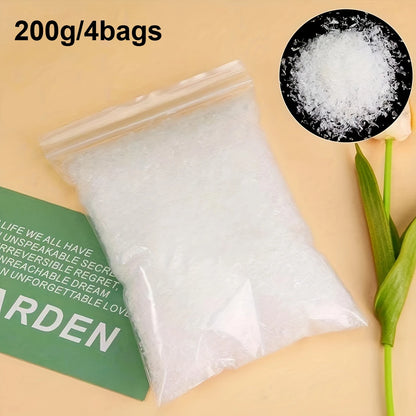 Artificial Snow Flakes for Christmas Decor & Crafts