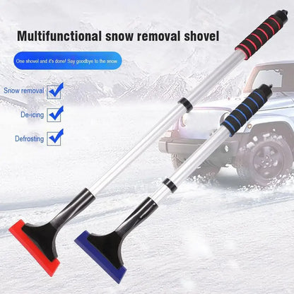Telescopic Car Snow Brush & Ice Scraper – 42 cm Adjustable