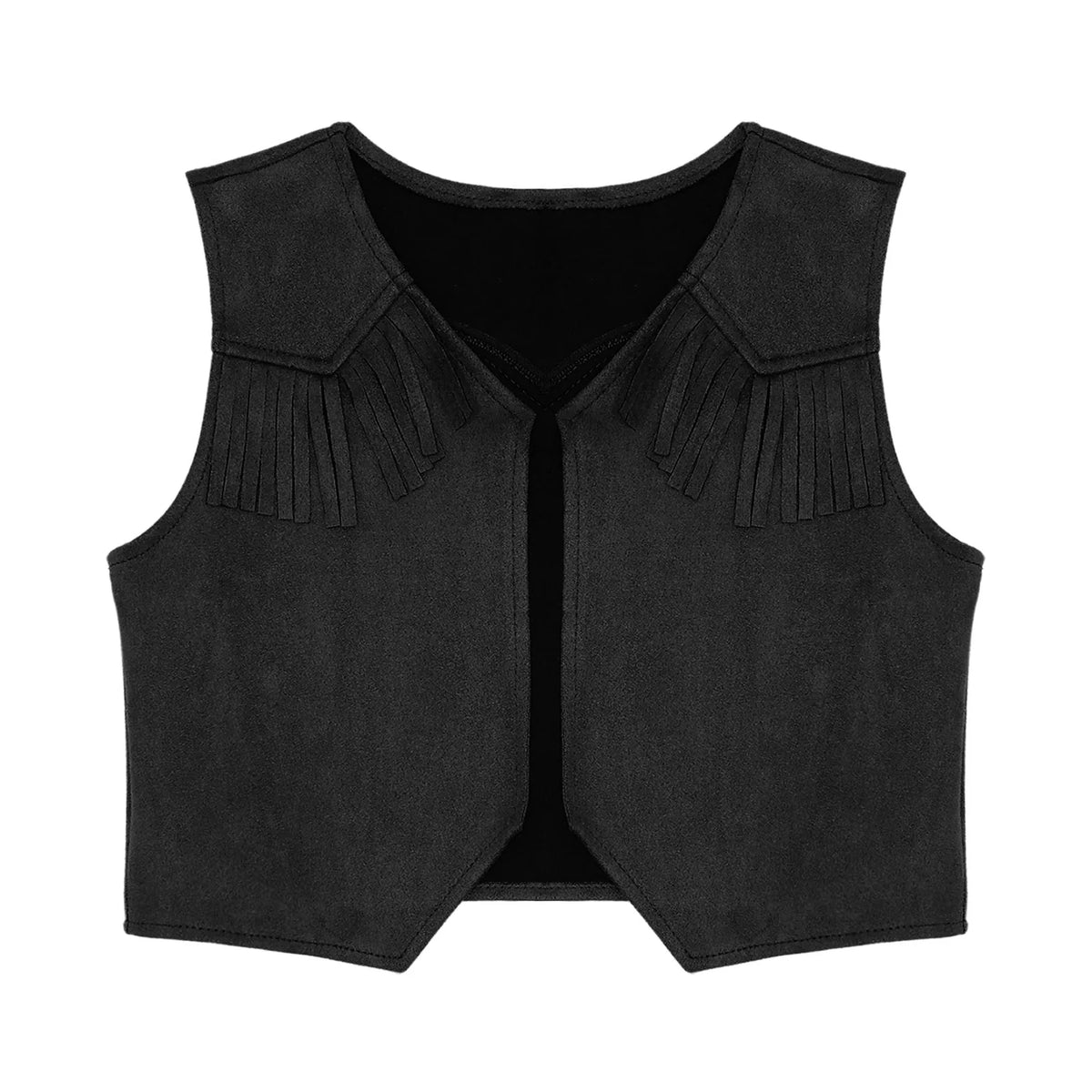 Kids Western Fringe Costume Vest