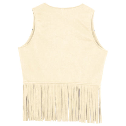 Kids Western Fringe Costume Vest
