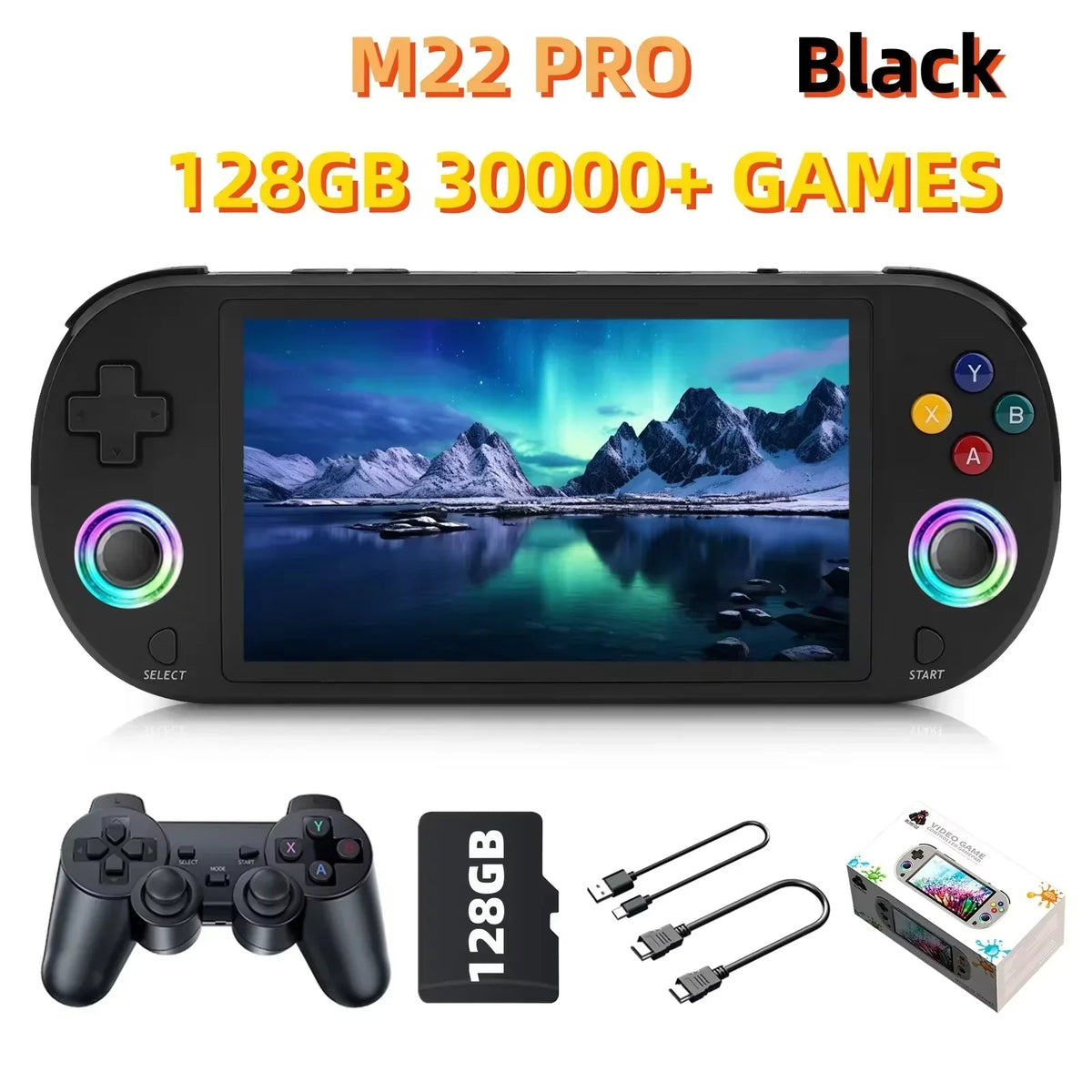 Q21 Retro Handheld Game Console – 3.5" Screen
