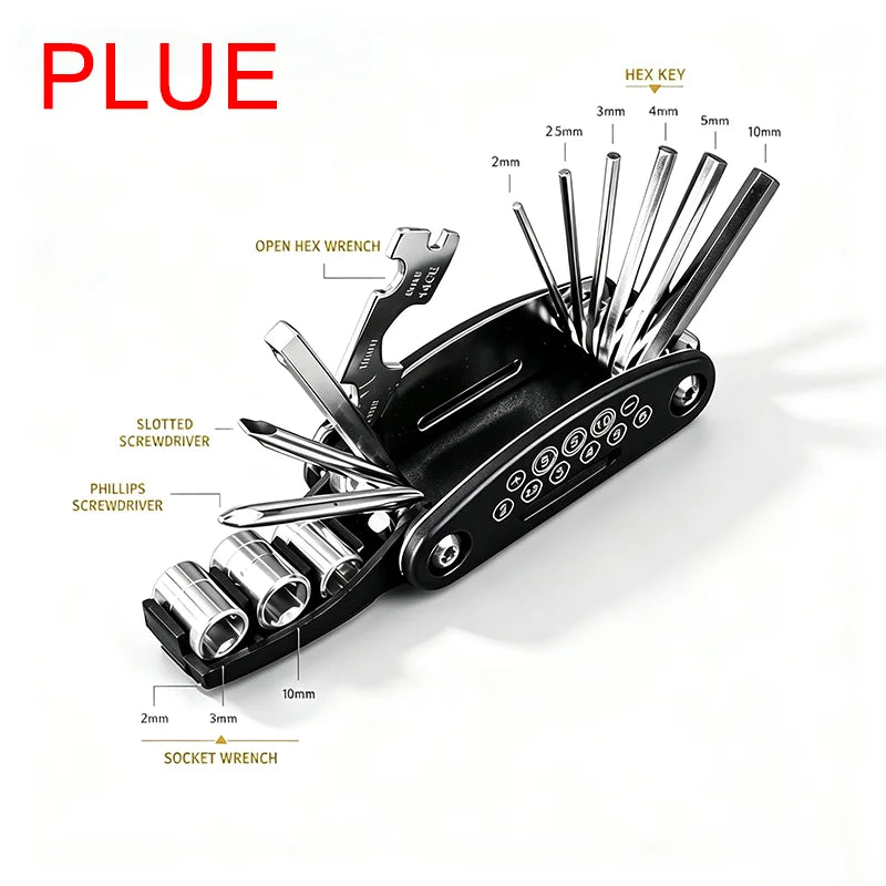 16-in-1 Rotating Socket Wrench Set