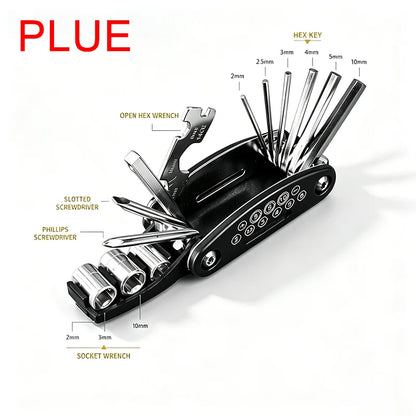 16-in-1 Rotating Socket Wrench Set