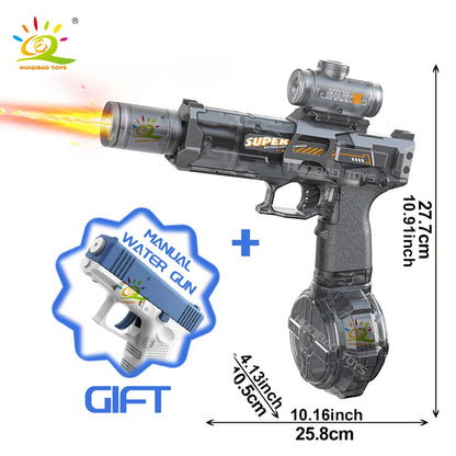 Rechargeable Electric Water Blaster with Light Effects
