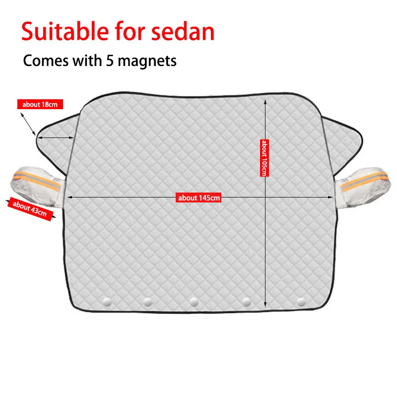 Windshield Snow, Frost & UV Cover