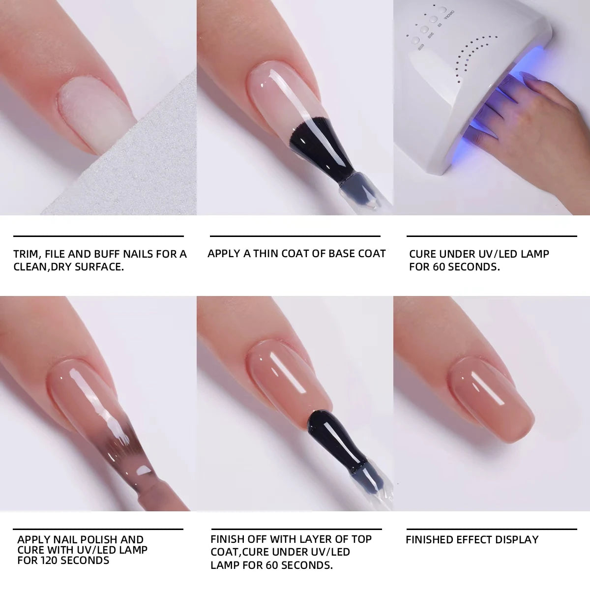 Semi-Solid Nail Polish Gel