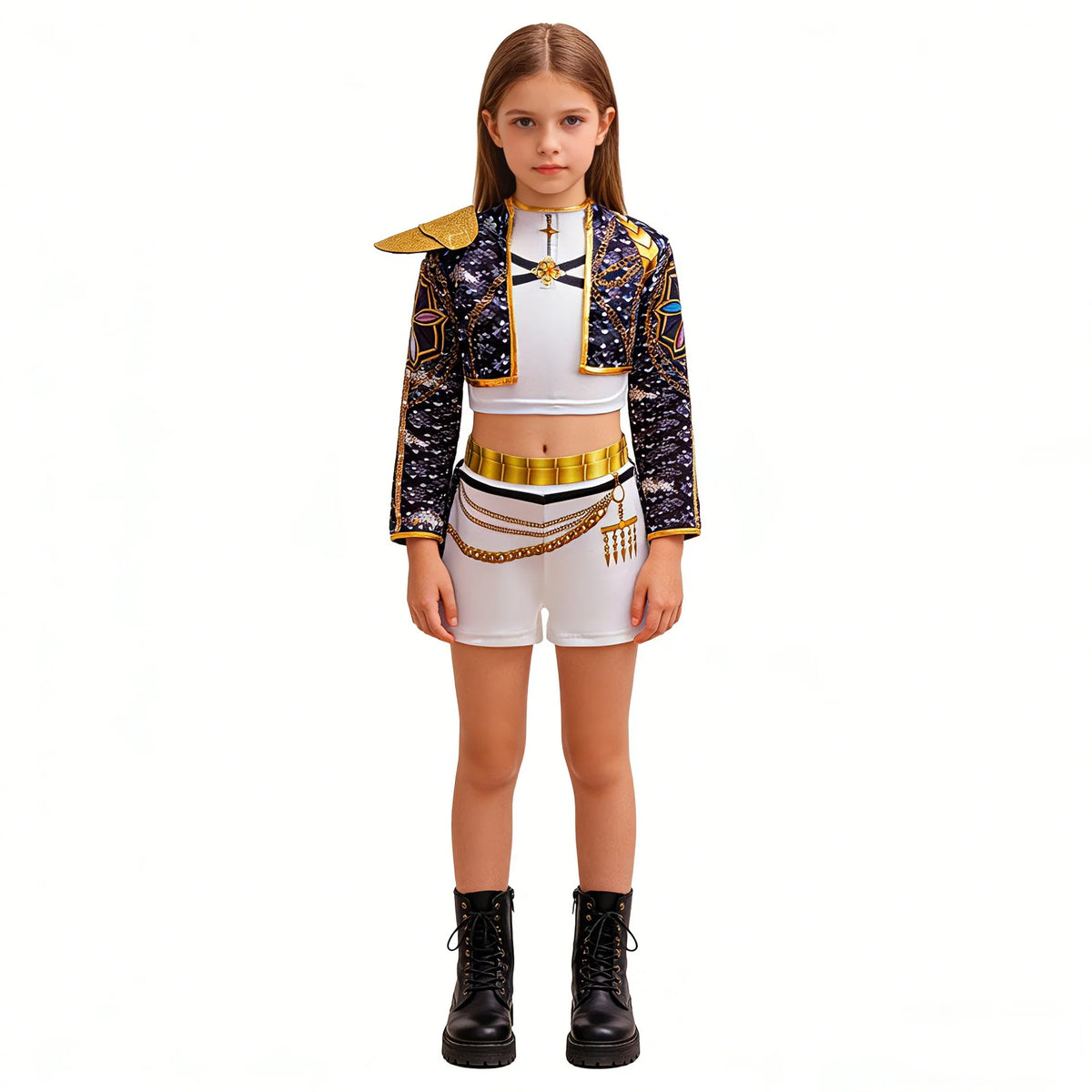 Girls Hip-Hop & Jazz Dance Costume Sets